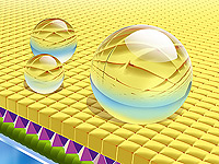 water resistance, water resistant surface, water-repellency, water drops, friction, rubbing, nanotechnology, nano, sliding, dampness, dampness, technical illustration, technical image, technical 3D rendering, illustration for technical commercial